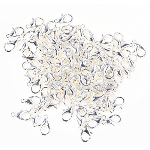 Shapenty Small Metal Alloy Lobster Claw Clasps Clip DIY Necklace J...