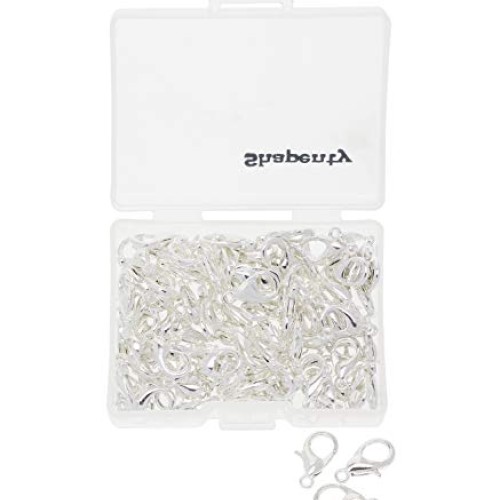 Shapenty Small Metal Alloy Lobster Claw Clasps Clip DIY Necklace J...