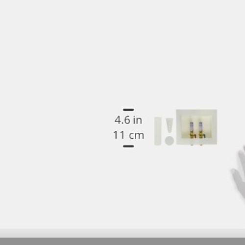 SharkBite 25031 Plumbing Accessory, With Water Hammer Arrestors, B...