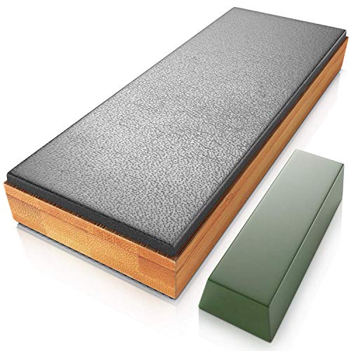 Sharp Pebble Classic Leather Strop kit with Polishing Compound- Kn...