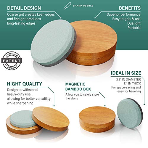 Sharp Pebble Disk - Axe/Hatchet Sharpening Stone- Whetstone Blade ...