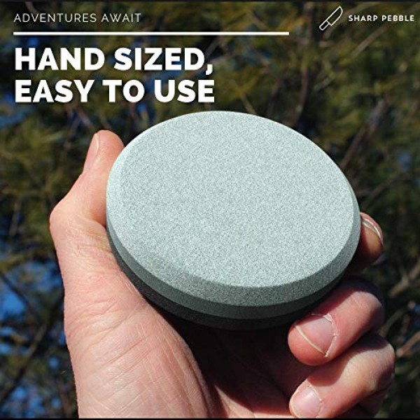 Sharp Pebble Disk - Axe/Hatchet Sharpening Stone- Whetstone