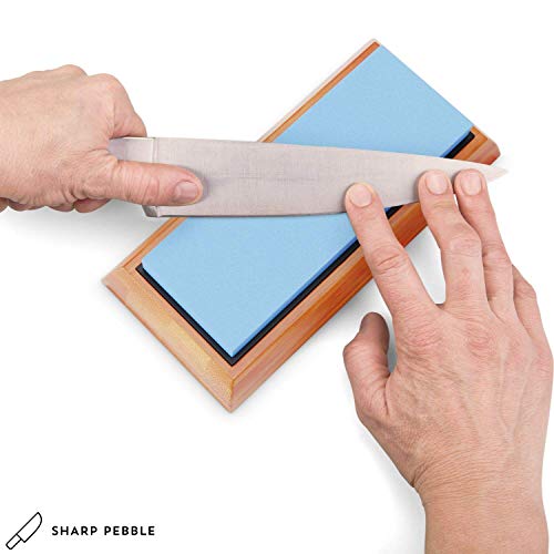 Sharp Pebble Extra Large Sharpening Stone Set - Whetstone Knife Sh...
