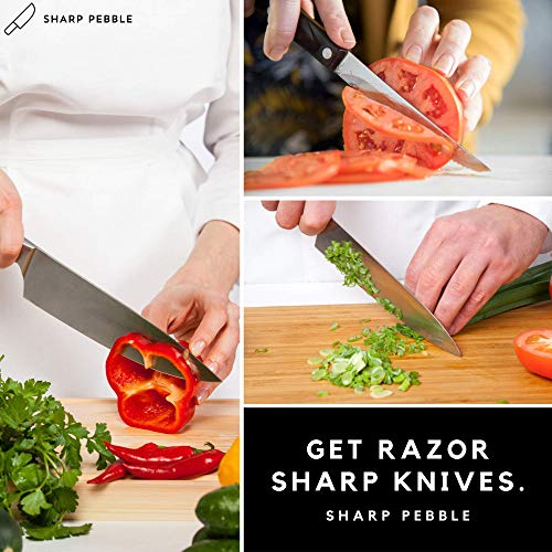 Sharp Pebble Extra Large Sharpening Stone Set - Whetstone Knife Sh...