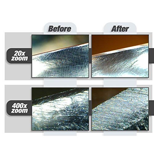 Sharp Pebble Premium Whetstone Sharpening Stone 2 Side Grit 400/10...