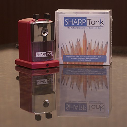 SharpTank - Portable Pencil Sharpener Metallic Rose - Compact & ...