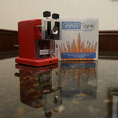 SharpTank - Portable Pencil Sharpener Metallic Rose - Compact & ...
