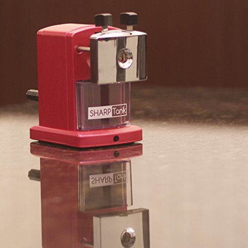 SharpTank - Portable Pencil Sharpener Metallic Rose - Compact & ...