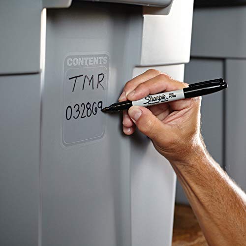 Permanent Marker Fine Point,Fine Point Black with Sharpie Permanen...