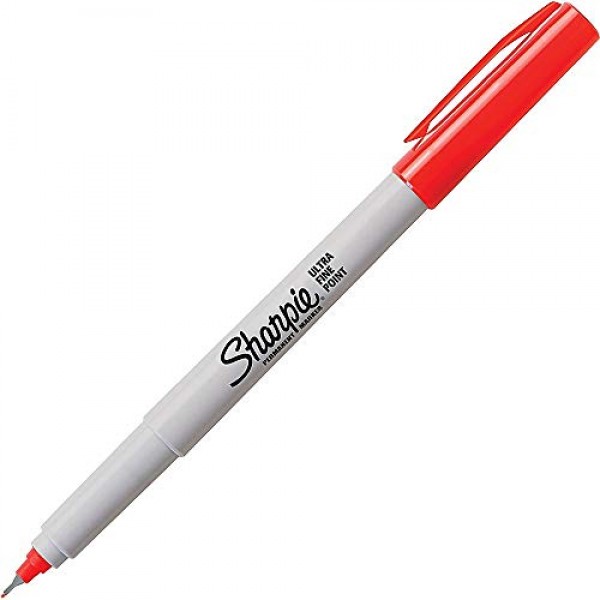Sharpie, 1-Count, Red, Standard Packaging