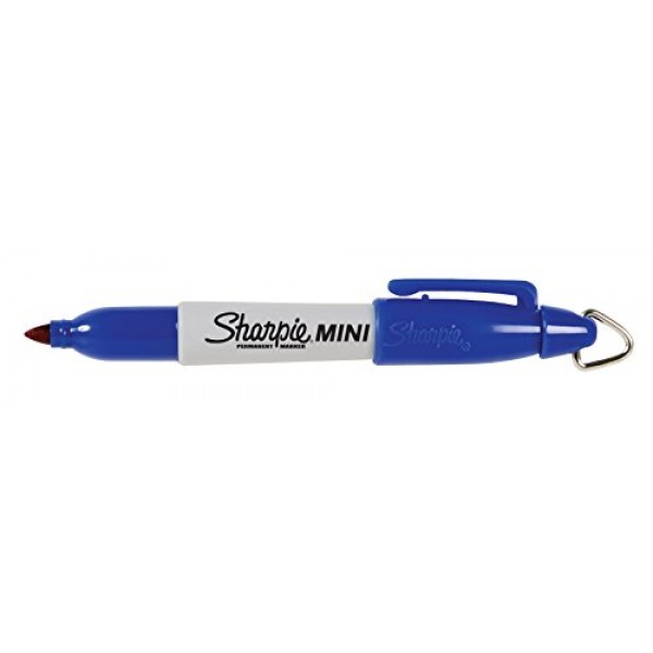 Sharpie Mini Permanent Markers, Fine Point, Assorted Colors, 4 Cou...