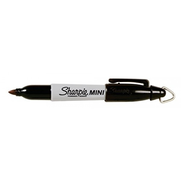 Sharpie Mini Permanent Markers, Fine Point, Assorted Colors, 4 Cou...