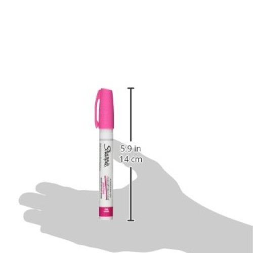 Sharpie Oil-Based Paint Marker, Medium Point, Pink, 1 Count - Grea...