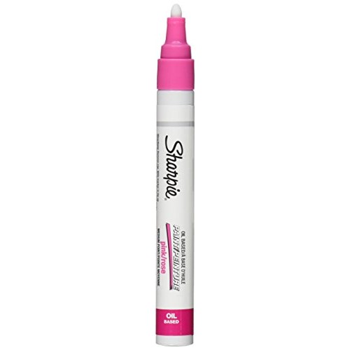 Sharpie Oil-Based Paint Marker, Medium Point, Pink, 1 Count - Grea...