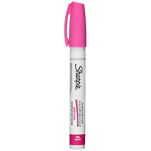 Sharpie Oil-Based Paint Marker, Medium Point, Pink, 1 Count - Grea...