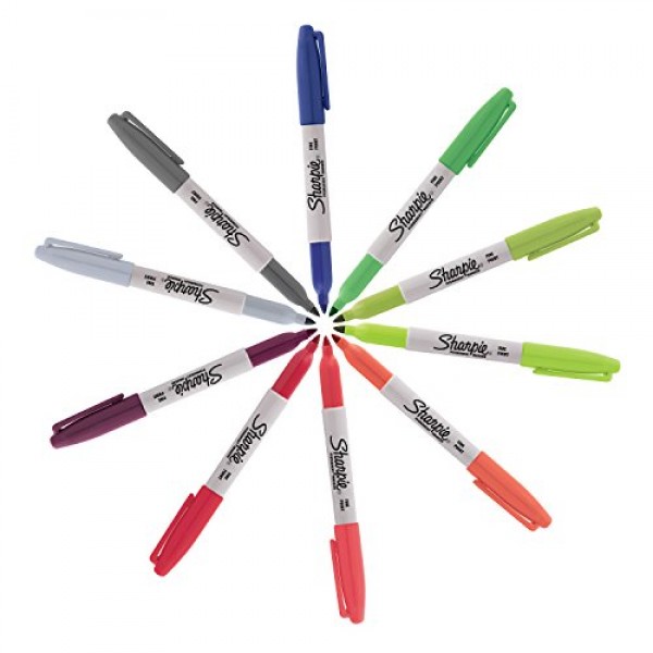 Sharpie Permanent Markers, Fine Point, Cosmic Color, Limited Editi...