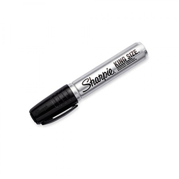 Sharpie Pro King Size Permanent Marker, Black 15101PP