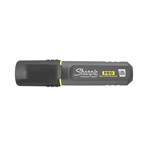 Sharpie Pro Permanent Marker, XL, Chisel Tip, Black Marker 2018347