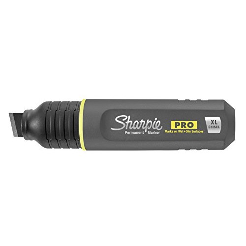 Sharpie Pro Permanent Marker, XL, Chisel Tip, Black Marker 2018347