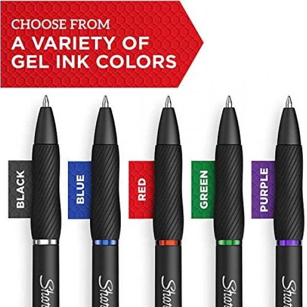 Sharpie S-Gel, Gel Pens, Medium Point 0.7mm, Blue Ink Gel Pen, 1...