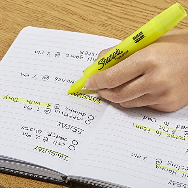 Sharpie Tank Highlighters Assorted Colors, Chisel Tip Highlighter ...