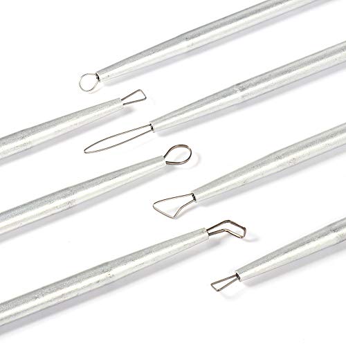 Ceramic Pottery & Clay Ribbon Sculpting Tool Kit Set of 7