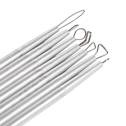 Ceramic Pottery & Clay Ribbon Sculpting Tool Kit Set of 7