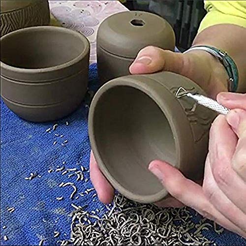 Ceramic Pottery & Clay Ribbon Sculpting Tool Kit Set of 7