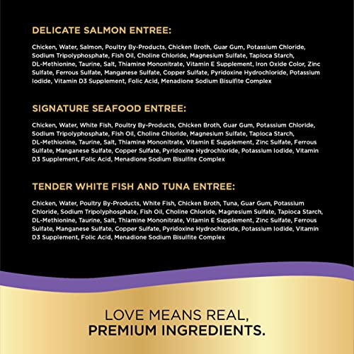 SHEBA PERFECT PORTIONS Paté Wet Cat Food Trays 24 Count, 48 Servi...
