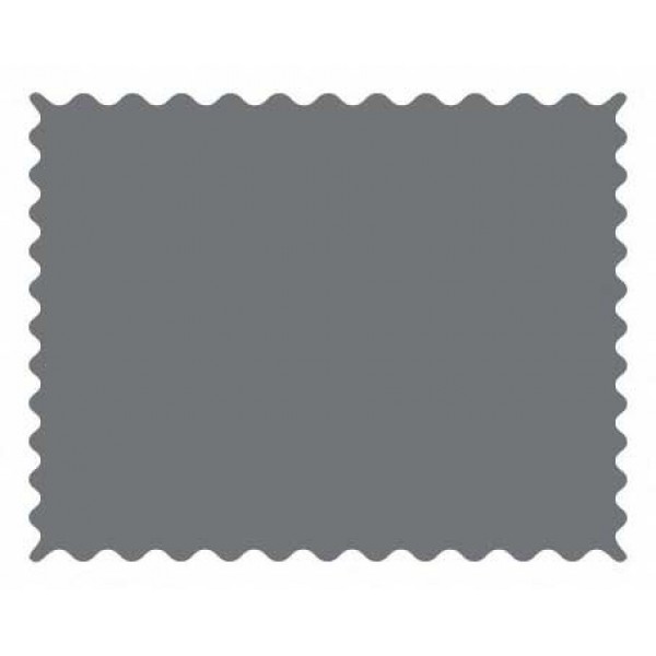 SheetWorld 100% Cotton Percale Fabric by The Yard, Dark Grey Woven...