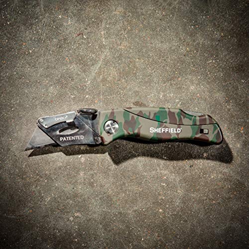Sheffield 12131 Camouflage Quick Change Utility Knife