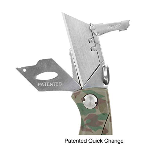 Sheffield 12131 Camouflage Quick Change Utility Knife