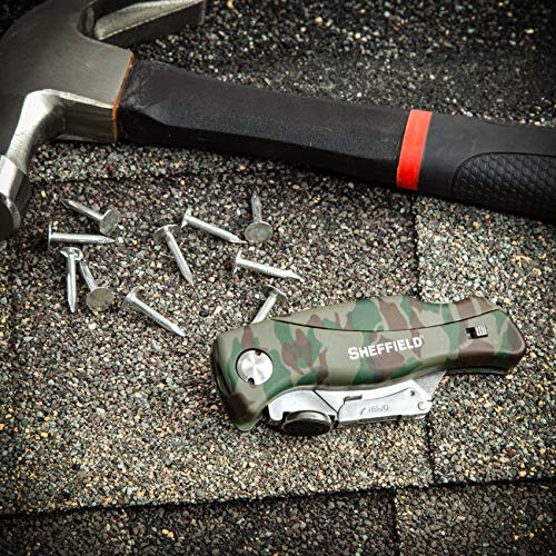 Sheffield 12131 Camouflage Quick Change Utility Knife