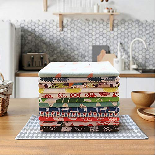 Sheicon Cotton Linen Blend DIY Fabric by The Yard 60 Wide Printe...