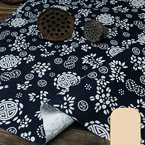 Sheicon Cotton Linen Blend DIY Fabric by The Yard 60 Wide Printe...