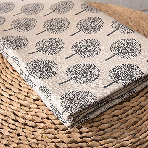Sheicon Cotton Linen Blend Fabric by The Yard 60 Wide Floral Prin...