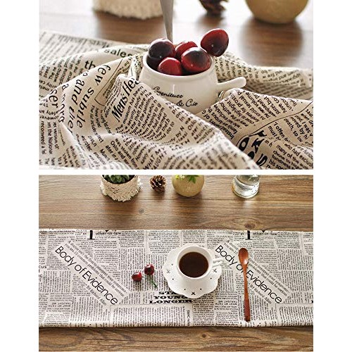 Sheicon Cotton Linen Fabric by The Yard 60 Wide Decorative Printe...