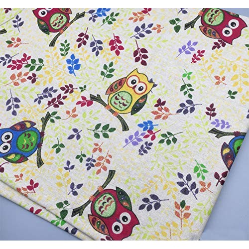 Sheicon Floral Printed Cotton Fabric by The Yard DIY Material Deco...