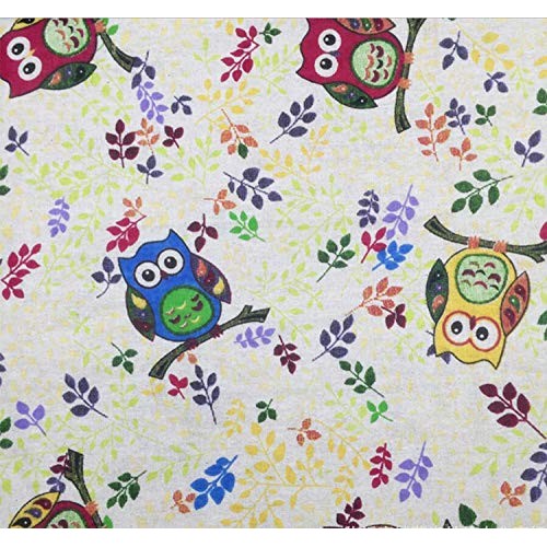 Sheicon Floral Printed Cotton Fabric by The Yard DIY Material Deco...