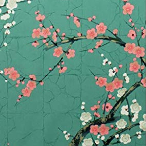 Asian Quilting Sewing Fabric - Alexander Henry - Golden Garden Che...