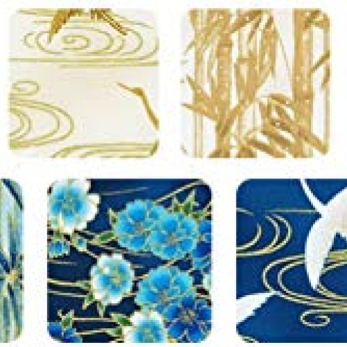 Japanese Asian Quilting Fabric - Imperial 16 - Charm Pack - 42-5 ...