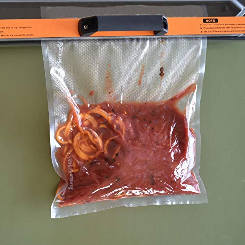 ShieldNSeal 15″ x 50′ All Clear Vacuum Seal Rolls, 5 Mil Thick SNS...