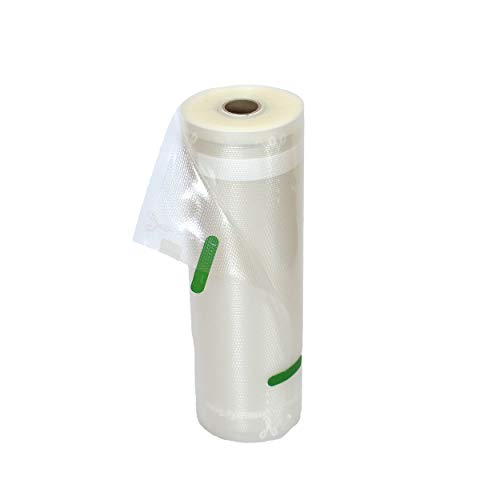 ShieldNSeal 15″ x 50′ All Clear Vacuum Seal Rolls, 5 Mil Thick SNS...
