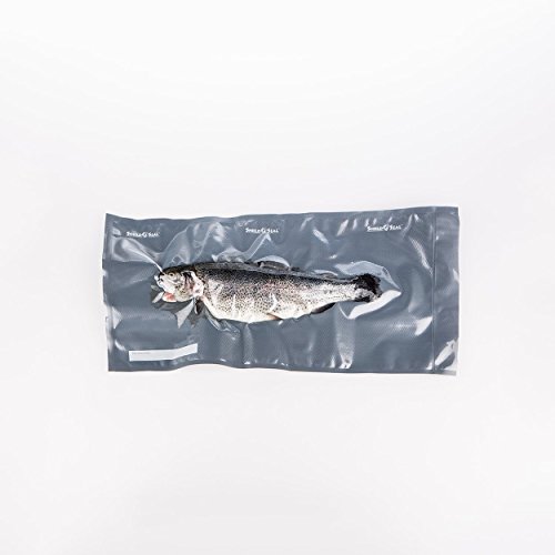 ShieldNSeal Vacuum Seal Bags Black and Clear, 11 x 24