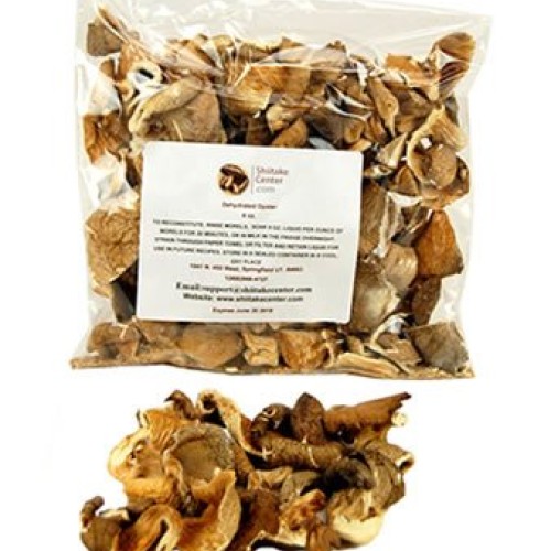 Dried Oyster Mushrooms - 4 Oz. Bag - Dehydrated Edible Gourmet Ple...