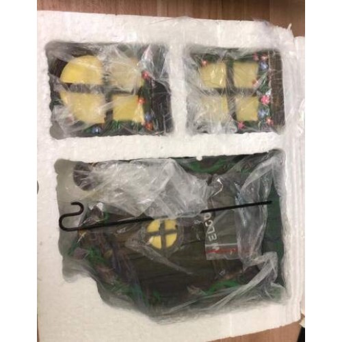 Fairy Door and Windows for Trees Glow in The Dark Ornaments Kits -...