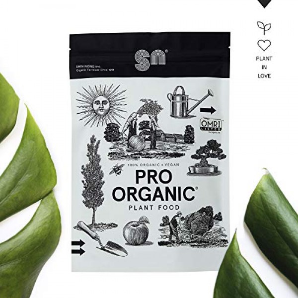PRO Organic Lawn Fertilizer by Shin Nong, 100% Organic, OMRI Liste...