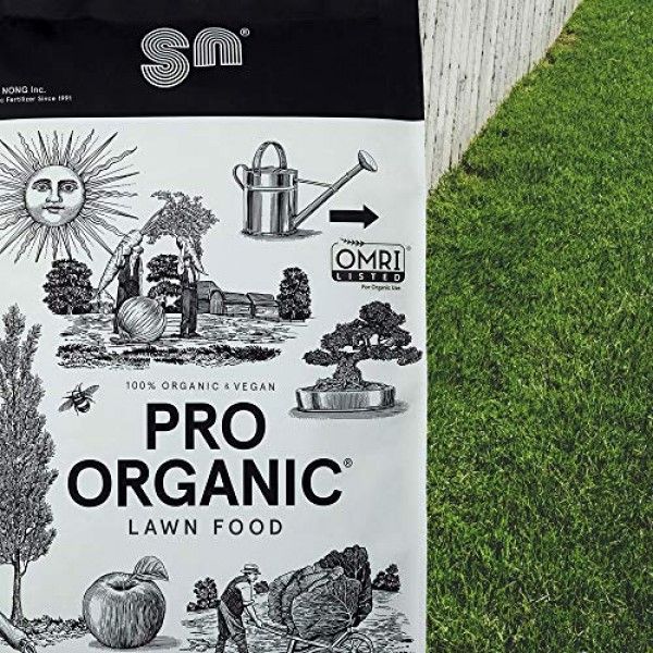 PRO Organic Lawn Fertilizer by Shin Nong, 100% Organic, OMRI Liste...