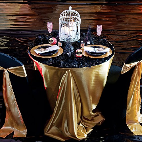 Gold Satin Fabric Background Backdrop Photo Booth Party Supplies D...