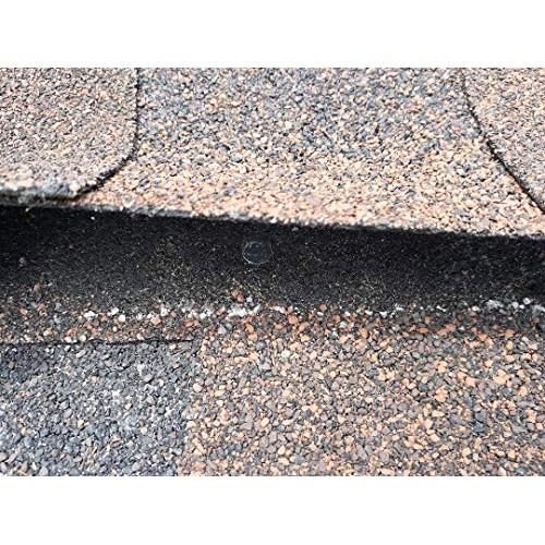 ShingleShock Roof Shingle Installer Roofing Tool, Steel Black, Rub...